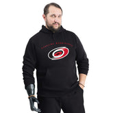 Carolina Hurricanes G-III Sports by Carl Banks Adaptive Classic Team Arc Fleece Hoodie - Black | NHL discount