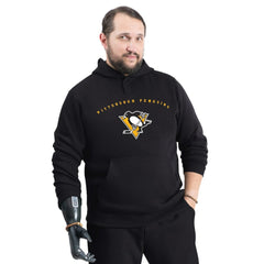 Pittsburgh Penguins G-III Sports by Carl Banks Adaptive Classic Team Arc Fleece Hoodie - Black | NHL sale