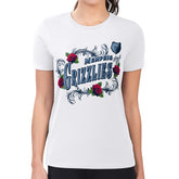 Memphis Grizzlies G-III 4Her by Carl Banks Women's Super-Slim Fit Lightweight Roses Crew Neck T-Shirt White