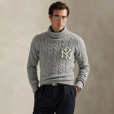 New York Yankees Polo Ralph Lauren Wool Turtleneck Sweater Online