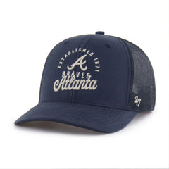 Atlanta Braves '47 Pitstop Trucker Adjustable Hat Outlet