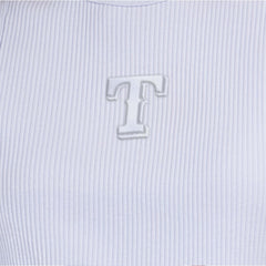 Texas Rangers Starter Women's Pastels Ribbed Tank Top for sale