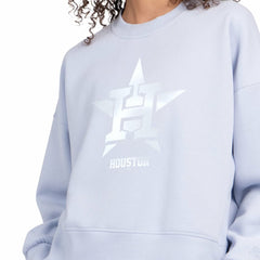 Houston Astros Starter Women's Pastels Boxy Fleece Sweatshirt for sale