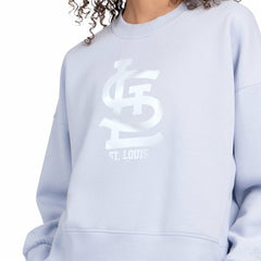 St. Louis Cardinals Starter Women's Pastels Boxy Fleece Sweatshirt Online