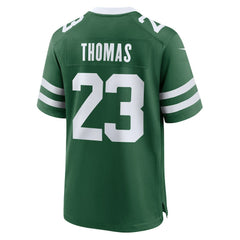 Azareye'h Thomas New York Jets Team Game Jersey - Legacy Green - Nike