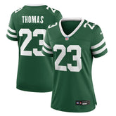 Azareye'h Thomas New York Jets Women's Team Game Jersey - Legacy Green - Nike