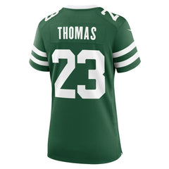 Azareye'h Thomas New York Jets Women's Team Game Jersey - Legacy Green - Nike