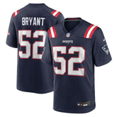 Marcus Bryant New England Patriots Team Game Jersey - Navy - Nike