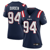 Cory Durden New England Patriots Women's Team Game Jersey - Navy - Nike