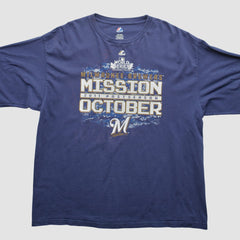 Milwaukee Brewers Majestic 2011 Long Sleeve T-Shirt Near Me
