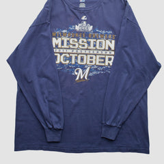 Milwaukee Brewers Majestic 2011 Long Sleeve T-Shirt Near Me