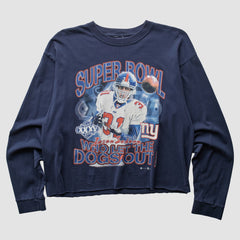 New York Giants 2001 T-Shirt - Navy Vintage - Fanatics