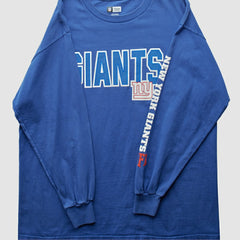 New York Giants NFL 2010s T-Shirt - Blue Vintage - Fanatics