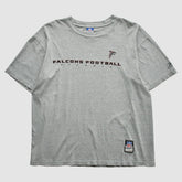 Atlanta Falcons Reebok 2000s T-Shirt - Gray Vintage - Fanatics