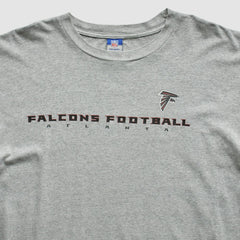Atlanta Falcons Reebok 2000s T-Shirt - Gray Vintage - Fanatics