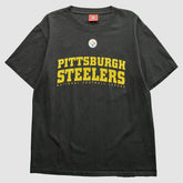 Pittsburgh Steelers NFL 2000s T-Shirt - Black Vintage - Fanatics