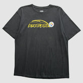 Pittsburgh Steelers 2010s T-Shirt - Black Vintage - Fanatics