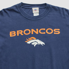Denver Broncos NFL 2000s T-Shirt - Navy Vintage - Fanatics