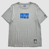 Indianapolis Colts Reebok 2000s T-Shirt - Gray Vintage - Fanatics