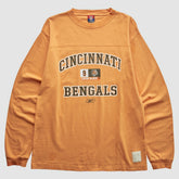 Cincinnati Bengals Reebok 2000s T-Shirt - Orange Vintage - Fanatics