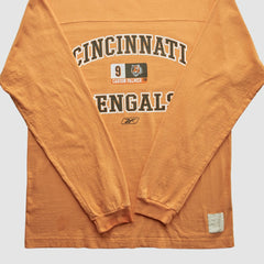 Cincinnati Bengals Reebok 2000s T-Shirt - Orange Vintage - Fanatics