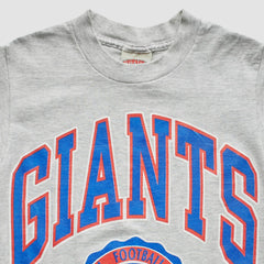 New York Giants Nutmeg Mills 90s T-Shirt - Heather Gray Vintage - Fanatics