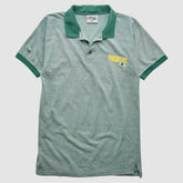 Green Bay Packers Majestic 90s Polo - Heather Gray Vintage - Fanatics
