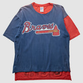 Atlanta Braves All Out Fan! 90s T-Shirt Discount