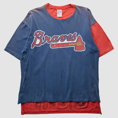 Atlanta Braves All Out Fan! 90s T-Shirt Discount