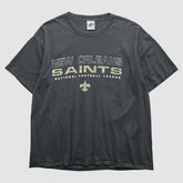 New Orleans Saints Dynasty 2000s T-Shirt - Black Vintage - Fanatics