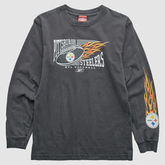 Pittsburgh Steelers NFL 2000s T-Shirt - Gray Vintage - Fanatics