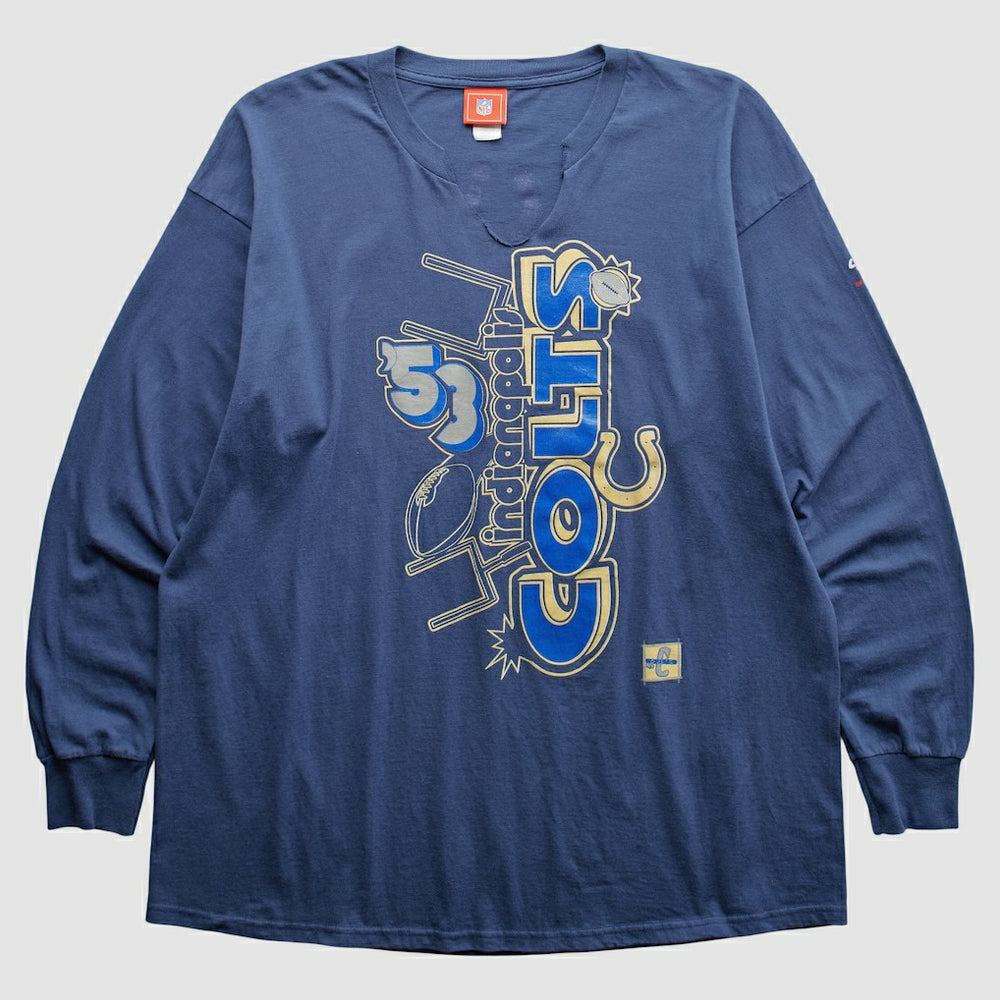 Indianapolis Colts NFL 2000s T-Shirt - Blue Vintage - Fanatics