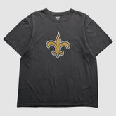 New Orleans Saints Reebok 2000s T-Shirt - Black Vintage - Fanatics