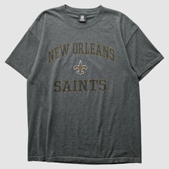New Orleans Saints 2010s T-Shirt - Gray Vintage - Fanatics