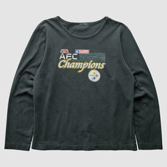 Pittsburgh Steelers 2007 T-Shirt - Black Vintage - Fanatics