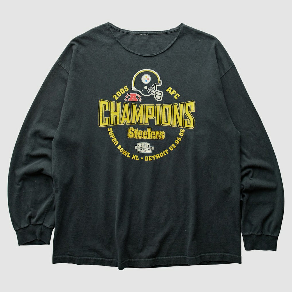 Pittsburgh Steelers 2005 Sweatshirt - Black Vintage - Fanatics