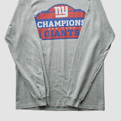 New York Giants Reebok 2012 T-Shirt - Gray Vintage - Fanatics
