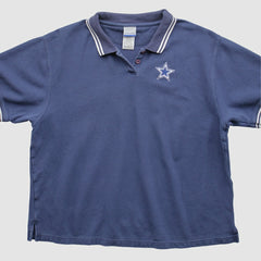 Dallas Cowboys Reebok 2000s Polo - Navy Vintage - Fanatics