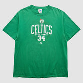 Vintage Boston Celtics Majestic 2000s T-Shirt Green