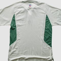 New York Jets Reebok 2000s Polo - 3 Buttons T-Shirt - White Vintage - Fanatics