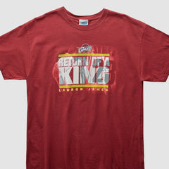 Vintage Cleveland Cavaliers 2000s T-Shirt Red