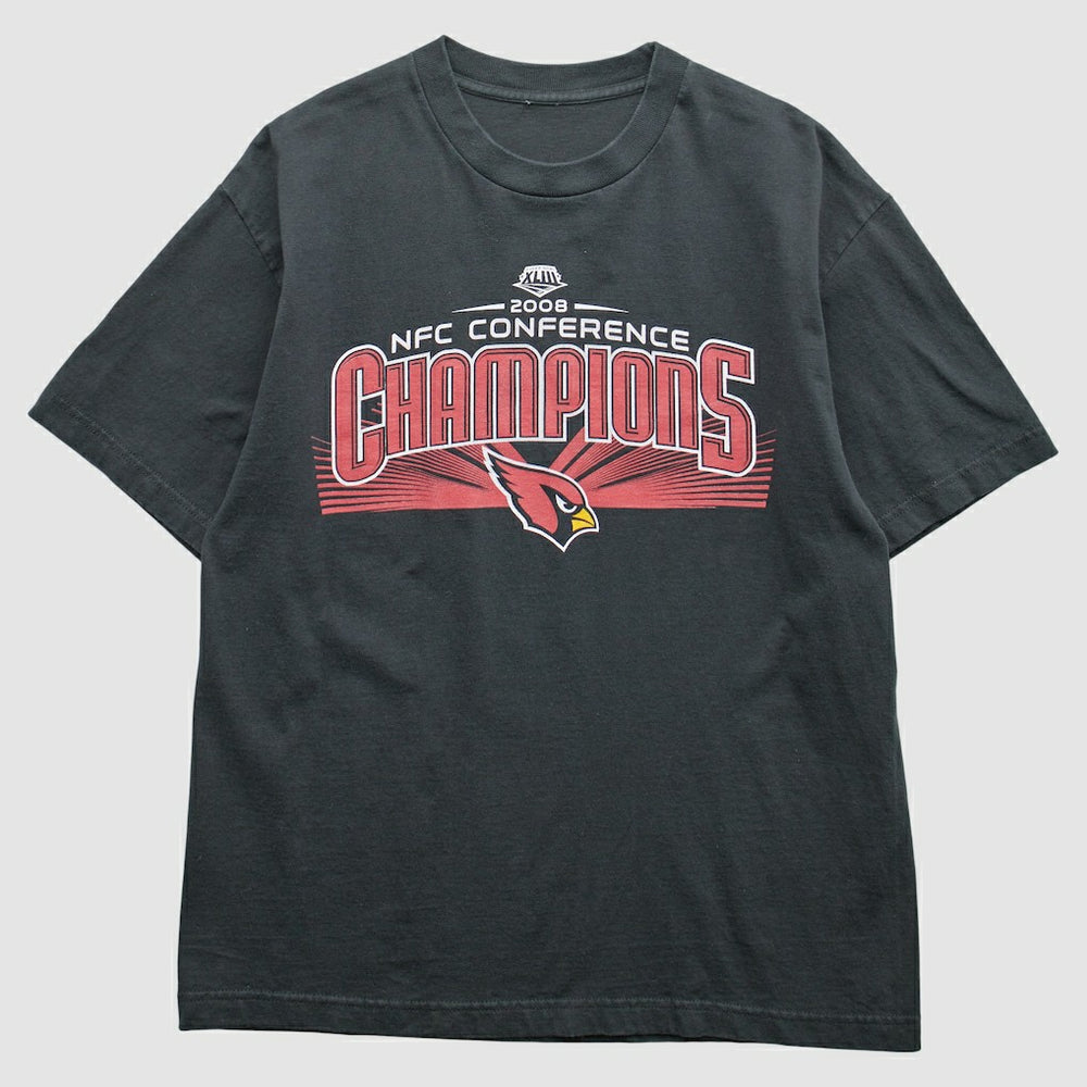 Arizona Cardinals 2008 T-Shirt - Black Vintage - Fanatics