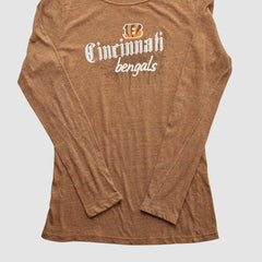 Cincinnati Bengals NFL 2010s T-Shirt - Brown Vintage - Fanatics