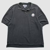 Pittsburgh Steelers Starter 90s Polo - Black Vintage - Fanatics
