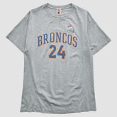 Denver Broncos NFL 2000s T-Shirt - Gray Vintage - Fanatics