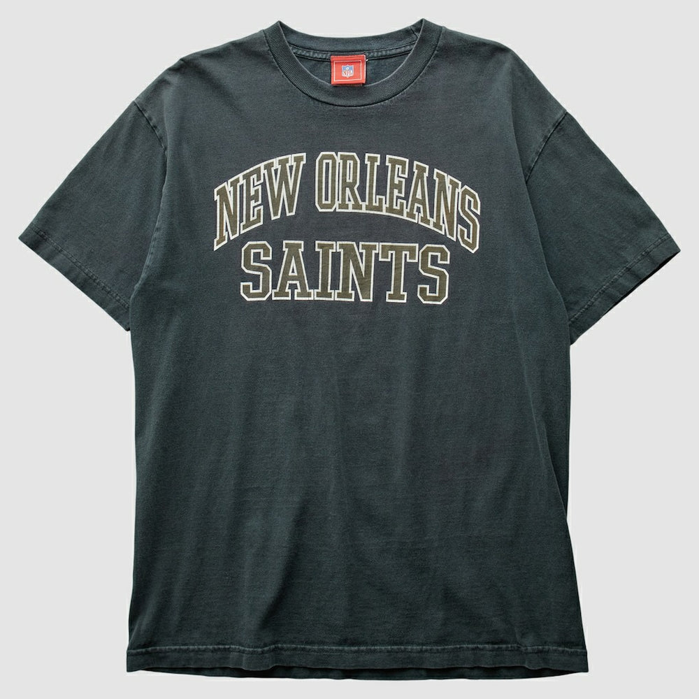 New Orleans Saints NFL 2000s T-Shirt - Black Vintage - Fanatics