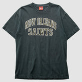 New Orleans Saints NFL 2000s T-Shirt - Black Vintage - Fanatics