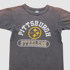 Pittsburgh Steelers Champion 70s T-Shirt - Gray Vintage - Fanatics