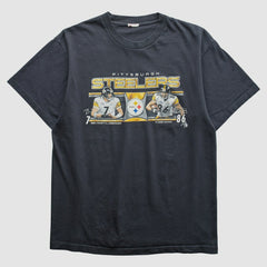 Pittsburgh Steelers 2000s T-Shirt - Black Vintage - Fanatics