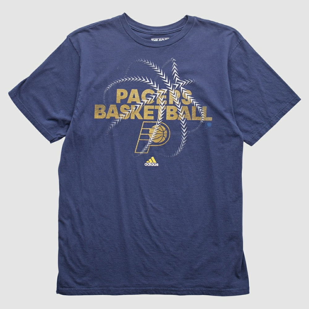 Adidas Indiana Pacers 2010s T-Shirt Navy Vintage
